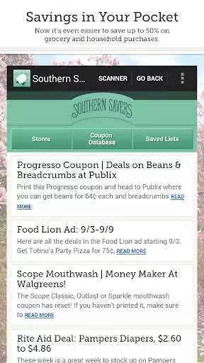 Play Southern Savers