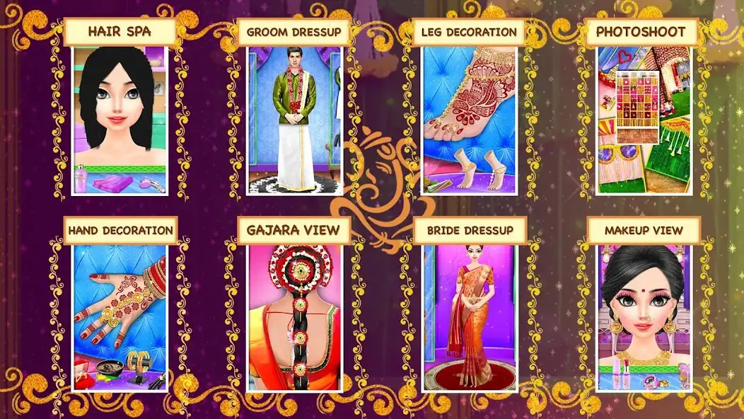 Play South Indian Bride Wedding Fun as an online game South Indian Bride Wedding Fun with UptoPlay