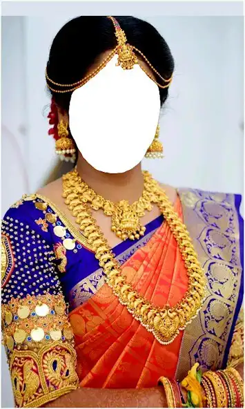 Play South Indian Saree Photo Frame as an online game South Indian Saree Photo Frame with UptoPlay