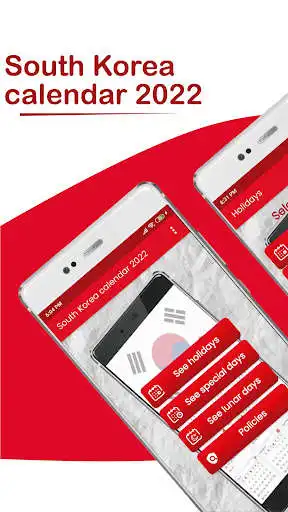 Play South Korea Calendar 2022  and enjoy South Korea Calendar 2022 with UptoPlay