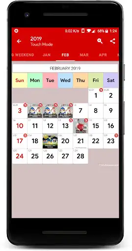 Play South Korea Calendar  and enjoy South Korea Calendar with UptoPlay