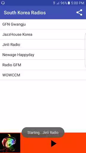 Play South Korea Radios as an online game South Korea Radios with UptoPlay