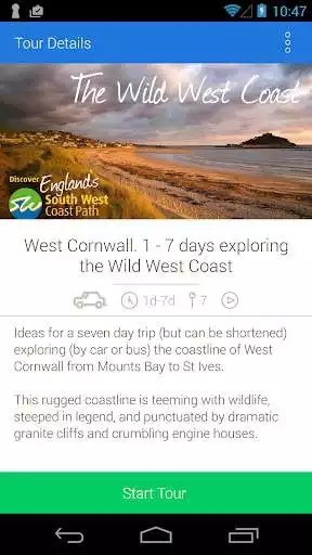 Play South West Coast Path as an online game South West Coast Path with UptoPlay