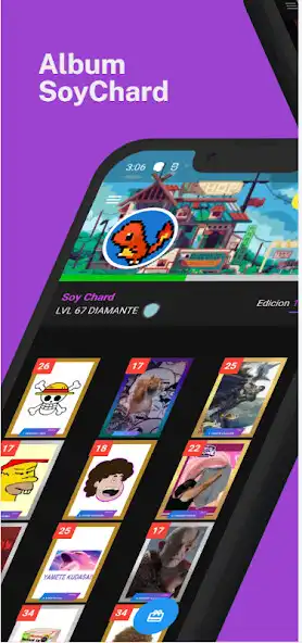 Play SoyChard - Album de Cartas  and enjoy SoyChard - Album de Cartas with UptoPlay