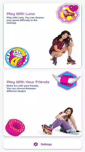 Play Soy Luna TicTacToe as an online game Soy Luna TicTacToe with UptoPlay