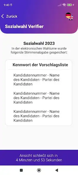 Play Sozialwahl Verifier as an online game Sozialwahl Verifier with UptoPlay