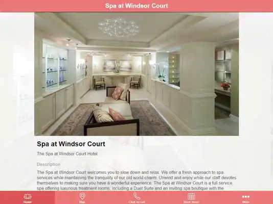 Play Spa at Windsor Court