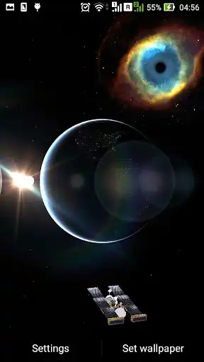 Play Space 3D Live Wallpaper Free