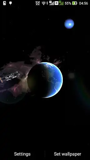 Play Space 3D Live Wallpaper Free