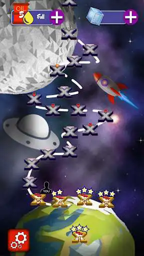 Play Space 3 Match 3 Game as an online game Space 3 Match 3 Game with UptoPlay