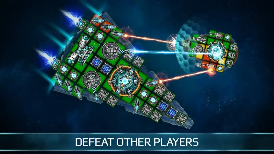 Play Space Arena: Construct  Fight as an online game Space Arena: Construct  Fight with UptoPlay