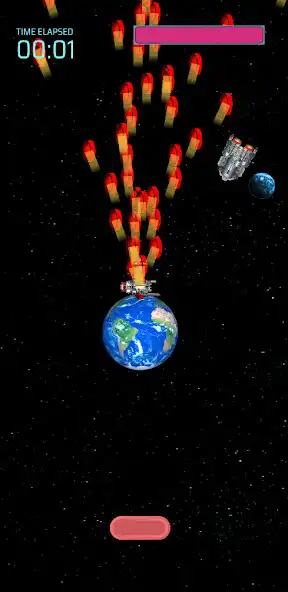 Play Space Attack: 2D Game as an online game Space Attack: 2D Game with UptoPlay