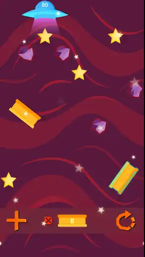 Play Space ball bounce as an online game Space ball bounce with UptoPlay