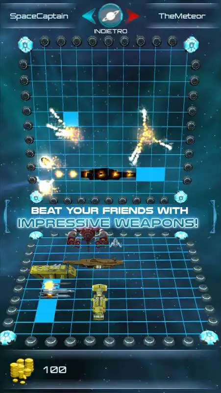 Play Space Battleship 2048K