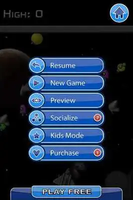 Play Space Blaster Retro