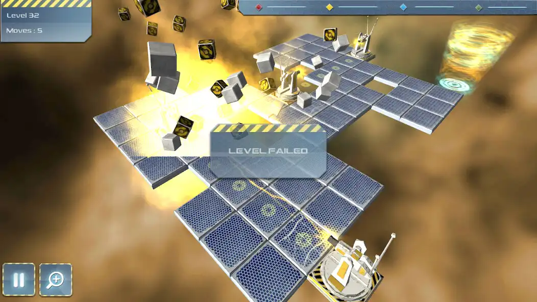 Play Space Block: Roll The Block Puzzle as an online game Space Block: Roll The Block Puzzle with UptoPlay