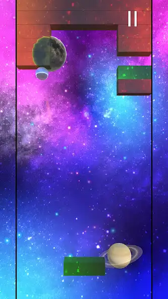 Play Space Bricks - Brick-breaker as an online game Space Bricks - Brick-breaker with UptoPlay