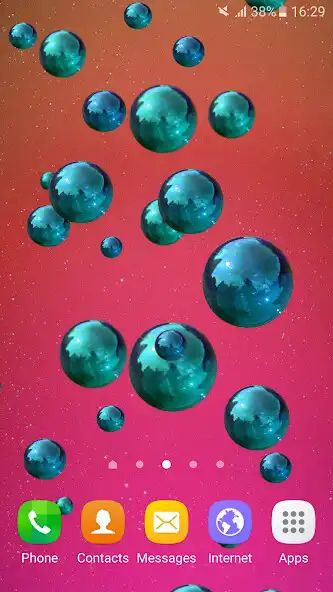 Play Space Bubbles Live Wallpaper as an online game Space Bubbles Live Wallpaper with UptoPlay