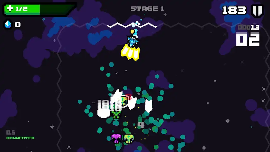Play Space Bugs: Space shooter as an online game Space Bugs: Space shooter with UptoPlay