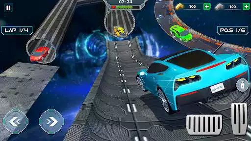 Play Space Car Mega Ramp Car Games  and enjoy Space Car Mega Ramp Car Games with UptoPlay