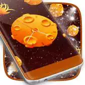 Free play online Space Clock Live Wallpaper Hd APK