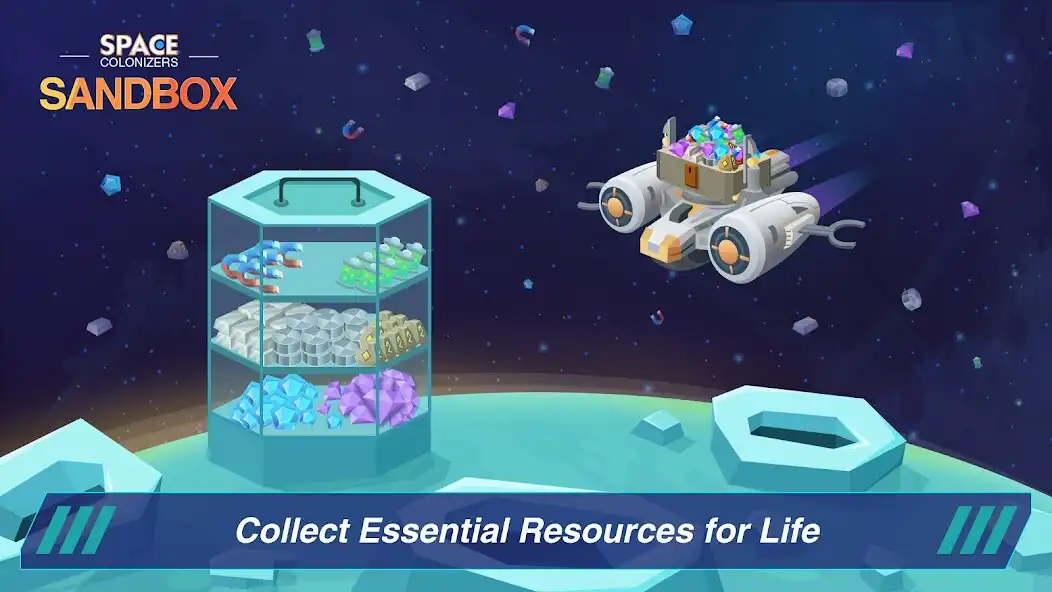 Play Space Colonizers - The Sandbox  and enjoy Space Colonizers - The Sandbox with UptoPlay