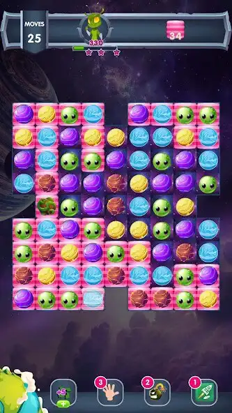 Play Space Crush Match as an online game Space Crush Match with UptoPlay