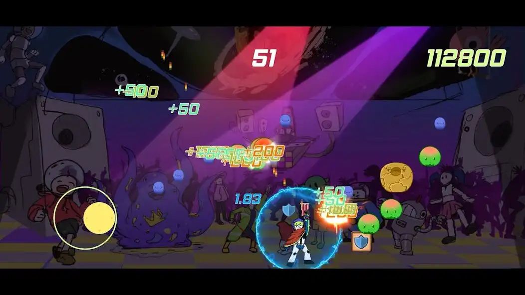 Play Space Dancers as an online game Space Dancers with UptoPlay