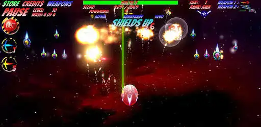 Play Space D-Fense - Space Invaders Arcade Shooter as an online game Space D-Fense - Space Invaders Arcade Shooter with UptoPlay