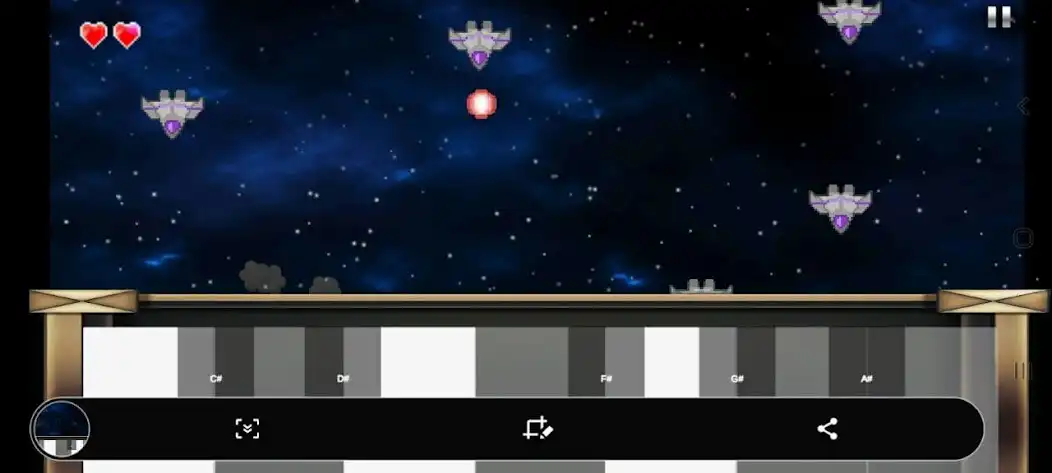 Play Space ear training as an online game Space ear training with UptoPlay