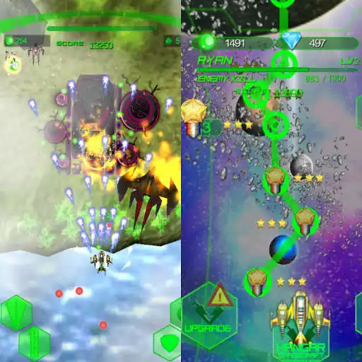 Play Space Fighter : Enter the Rexzone  and enjoy Space Fighter : Enter the Rexzone with UptoPlay