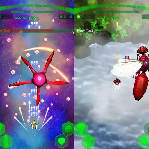 Play Space Fighter : Enter the Rexzone as an online game Space Fighter : Enter the Rexzone with UptoPlay
