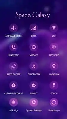 Play Space Galaxy APUS Launcher theme