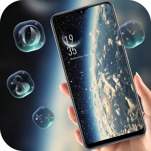 Play Space galaxy theme Earth in the universe APK