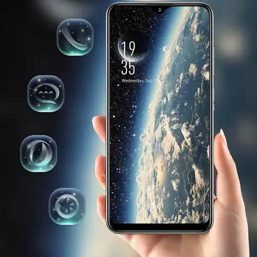 Play Space galaxy theme Earth in the universe  and enjoy Space galaxy theme Earth in the universe with UptoPlay