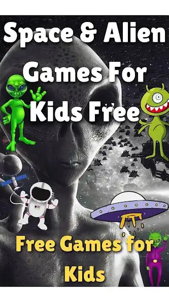 Play Space Games For Kids: Aliens  and enjoy Space Games For Kids: Aliens with UptoPlay