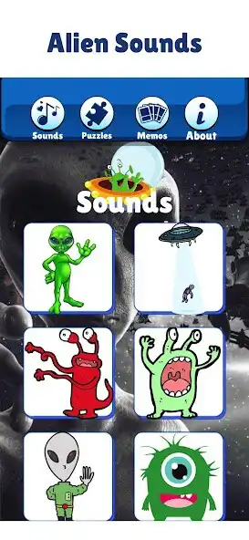 Play Space Games For Kids: Aliens as an online game Space Games For Kids: Aliens with UptoPlay