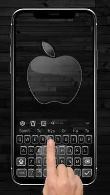 Play Space Grey Phone X Keyboard Theme