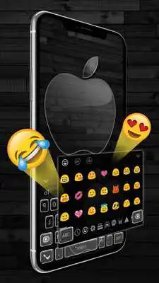 Play Space Grey Phone X Keyboard Theme