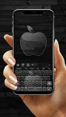 Play Space Grey Phone X Keyboard Theme