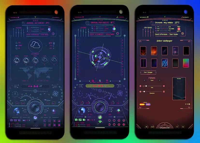 Play Space Interface KLWP Pro as an online game online Space Interface KLWP Pro with UptoPlay org.kustom.wallpaper<br>https://play.google.com/store/apps/details?id=org.kustom.wallpaper.pro<br><br>and Nova Launcher Prime<br><br>Please follow these steps:<br>1st - Install the theme on the phone, open the app and set it as wallpaper in KLWP PRO.<br><br>2nd - Set 1 pages for both the Launcher (Nova Launcher recommended) and the KLWP PRO editor.<br><br>3rd - Configure Nova Launcher:<br>Nova Settings - Play Space Interface KLWP Pro as an online game Space Interface KLWP Pro with UptoPlay
