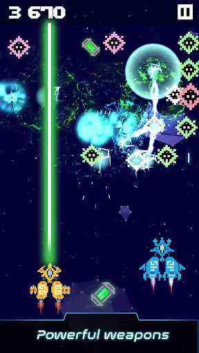 Play Space Intruder: Galaxy AirCraft Old School Shooter as an online game Space Intruder: Galaxy AirCraft Old School Shooter with UptoPlay
