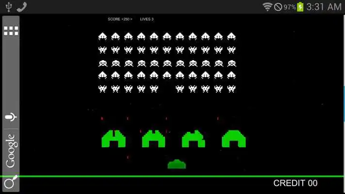 Play Space Invasion Live Wallpaper