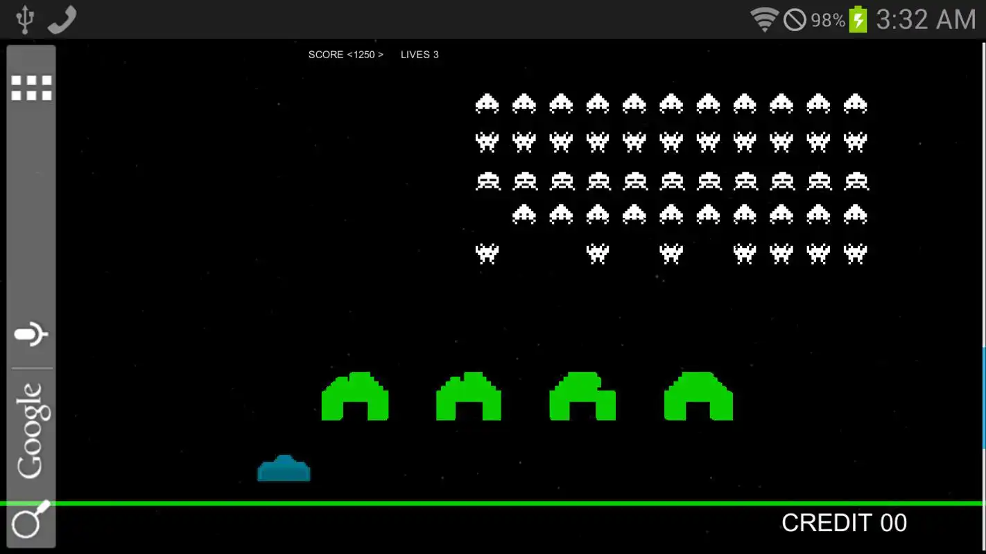 Play Space Invasion Live Wallpaper