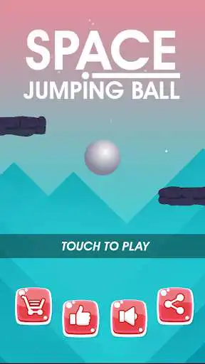 Play Space Jumping Bouncing Ball as an online game Space Jumping Bouncing Ball with UptoPlay