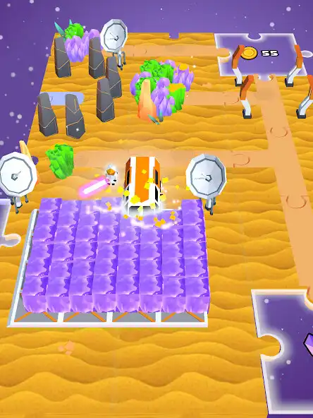 Play Space Knight Mining as an online game Space Knight Mining with UptoPlay