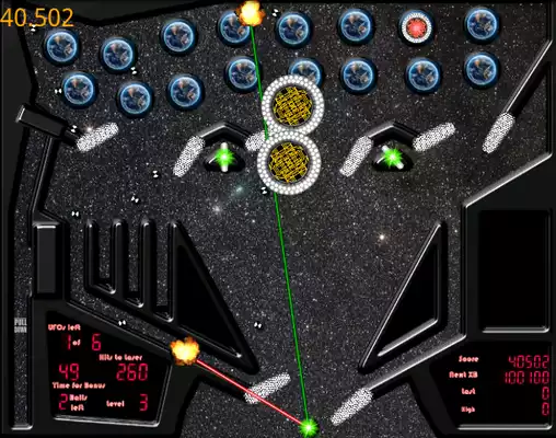 Play Space Laser Multiball Pinball