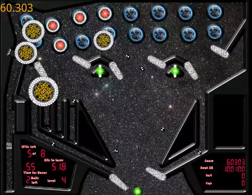 Play Space Laser Multiball Pinball