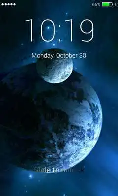 Play Space lock screen