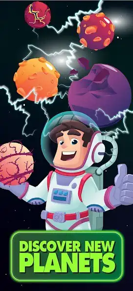 Play Space Merge: Cosmic Idle Game as an online game Space Merge: Cosmic Idle Game with UptoPlay